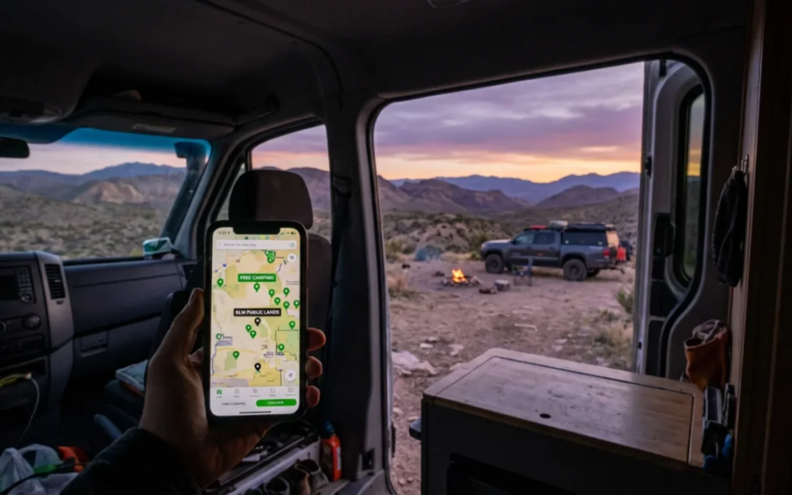 Sunset Camper View